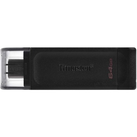 PEN DRIVE 64GB KINGSTON USB-C 3.1 BLACK