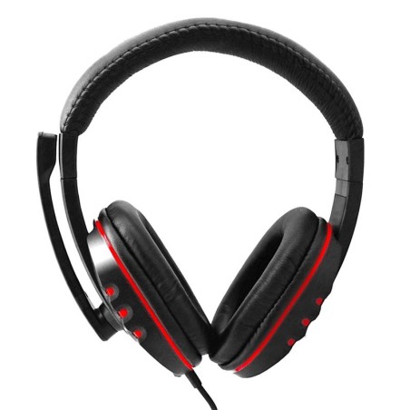 AURICULARES + MICROFONO PHOENIX HYDRA GAMING BLACK/RED