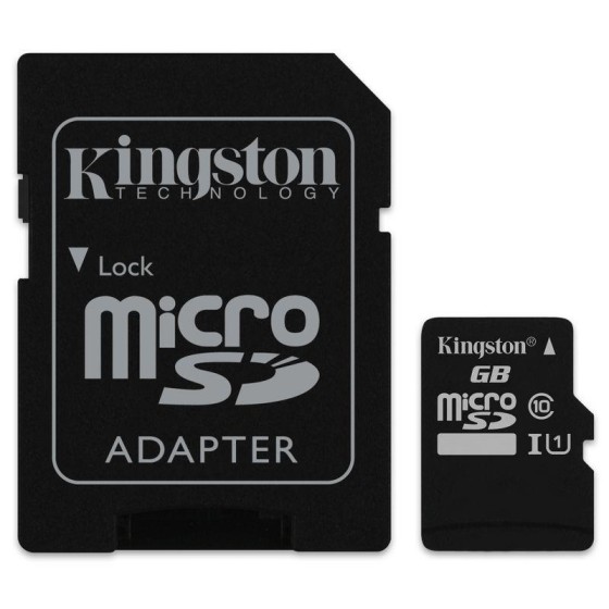 MEMORIA MICRO SD 64GB KINGSTON XC C10 + ADAPTADOR SD