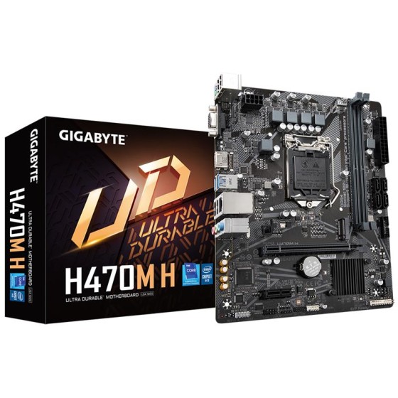 PLACA BASE GIGABYTE GA-H470M-H VGA + HDMI