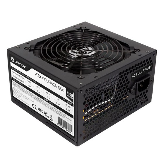 FUENTE DE ALIMENTACION UNYKACH 950W COURAGE BLACK