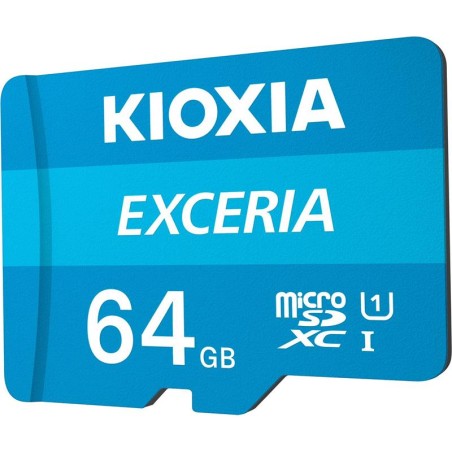 MEMORIA MICRO SD 64GB TOSHIBA KIOXIA XC C10 + ADAPTADOR SD