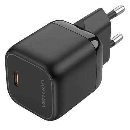 CARGADOR SMARTPHONE/TABLET VENTION FAKB0-EU USB-C 30W BLACK