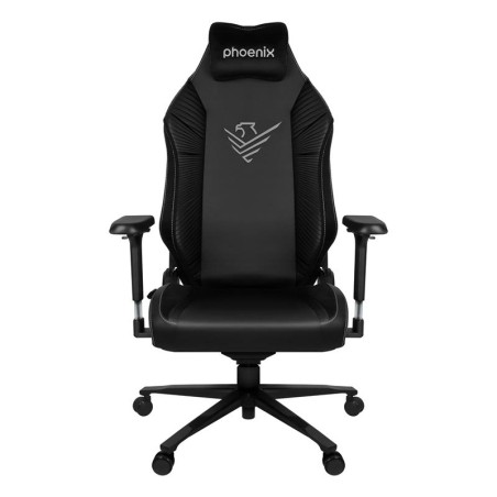 SILLA GAMING PHOENIX CUERO MONARCH TALLA R BLACK