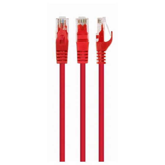 CABLE DE RED CAT.6 UTP 3M GEMBIRD RED