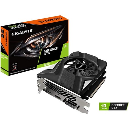 TARJETA DE VIDEO GIGABYTE GTX1650 4GB OC GDDR6 PCIE 3.0