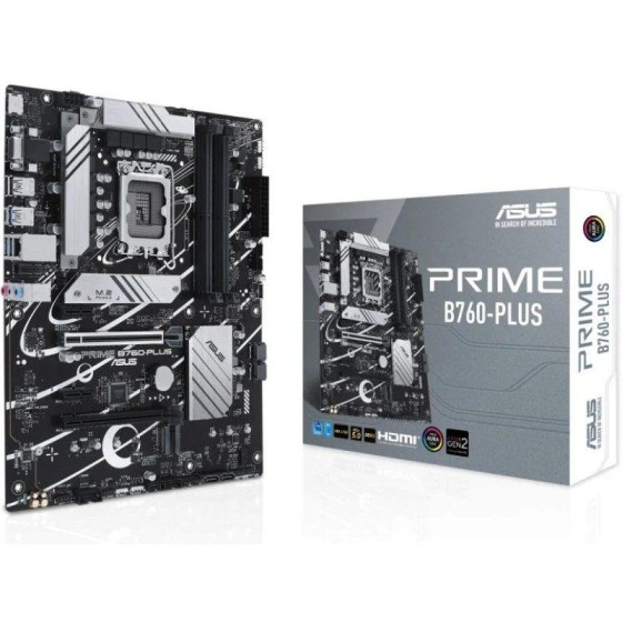 PLACA BASE ASUS PRIME B760-PLUS ATX 4XDDR5 HDMI + VGA + DP