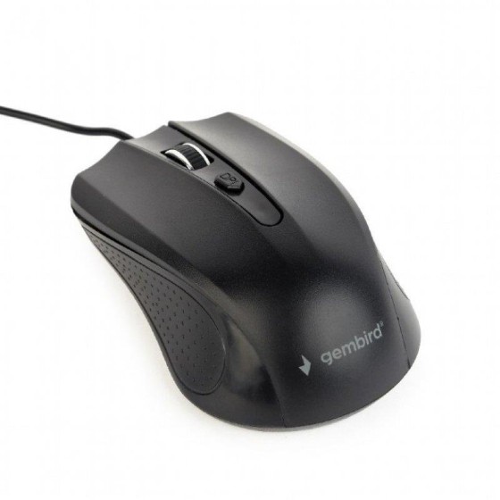 RATON GEMBIRD USB 1200DPI BLACK