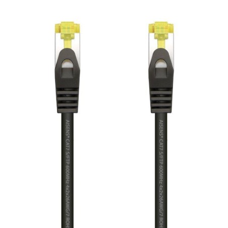 CABLE DE RED CAT.7 S/FTP 0.25M AISENS BLACK