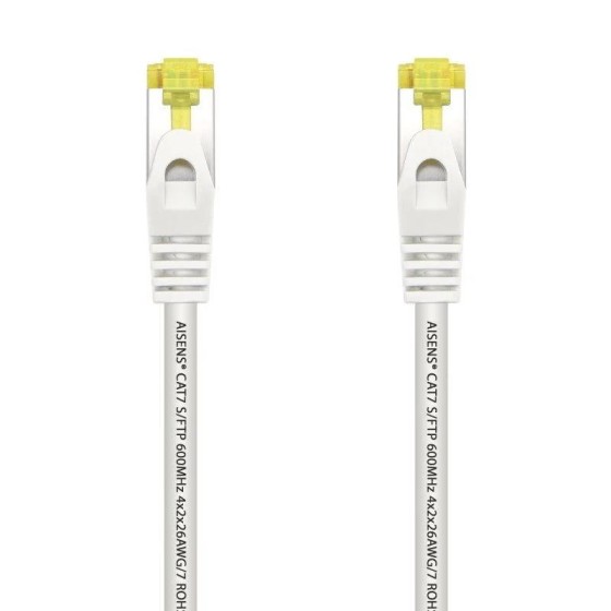 CABLE DE RED CAT.7 S/FTP 0.25M AISENS WHITE