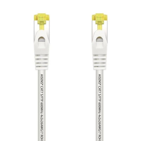 CABLE DE RED CAT.7 S/FTP 0.25M AISENS WHITE