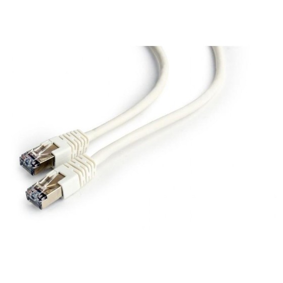 CABLE DE RED CAT.6 FTP 3M GEMBIRD WHITE