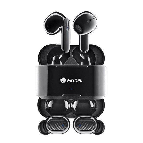 AURICULARES NGS ARTICA DUO EARPHONES BLUETOOTH WIRELESS BLACK ( PACK 2UD )