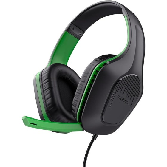 AURICULARES + MICROFONO TRUST GAMING GXT 415X ZIROX MULTI HEADSET GREEN