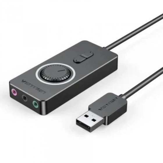 TARJETA DE SONIDO VENTION CDRBB USB 2.0/X3 JACK 3.5MM