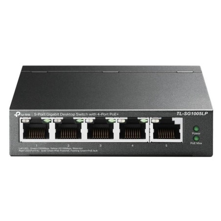 SWITCH TP-LINK GIGABIT 5 PUERTOS 4 POE+ TL-SG1005LP