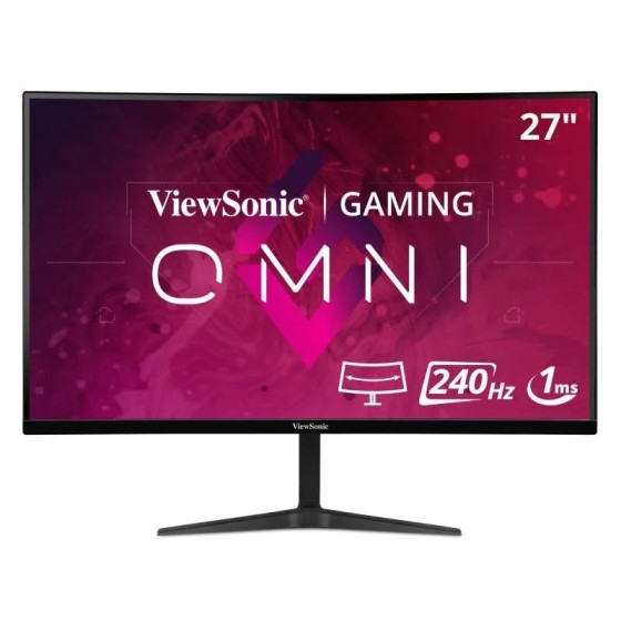 MONITOR GAMING VIEWSONIC 27 240HZ CURVO MULTIM HDMI DP 3YR GAR