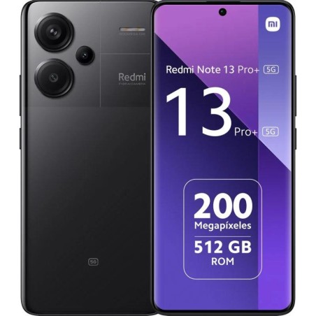 SMARTPHONE XIAOMI REDMI NOTE 13 PRO+ 6.67 12GB/512GB/200MP/NFC/5G BLACK