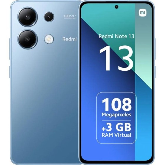 SMARTPHONE XIAOMI REDMI NOTE 13 6.67 FHD+ 6GB/128GB/108MP/NFC/4G BLUE