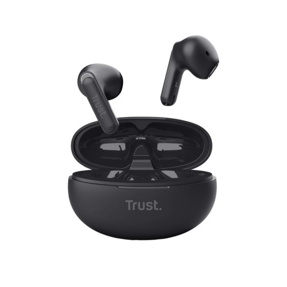 AURICULARES TRUST YAVI EARPHONES ENC BLUETOOTH WIRELESS BLACK