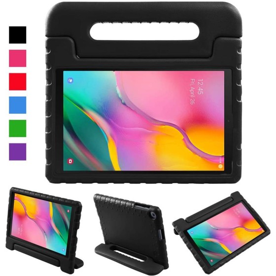 FUNDA PARA SAMSUNG TAB A8 10.5 RUGERIZADA BLACK