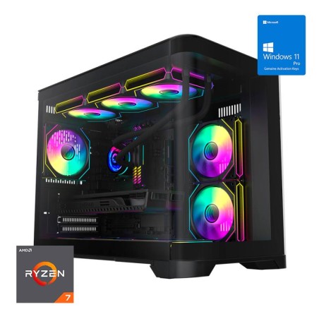 ORDENADOR GAMING HYPE M RGB R7 5700G/32GB/SSD1TB NVME/R.LIQ/950W/W11PRO