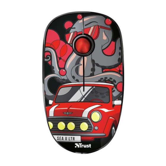 RATON TRUST SKETCH SILENT CLICK WIRELESS RED