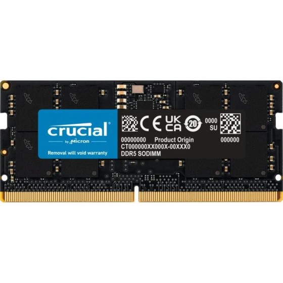 MEMORIA SODIMM 16GB CRUCIAL DDR5 5600MHZ