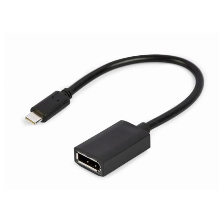 CABLE ADAPTADOR USB-C A DISPLAYPORT 4K 15CM BLACK