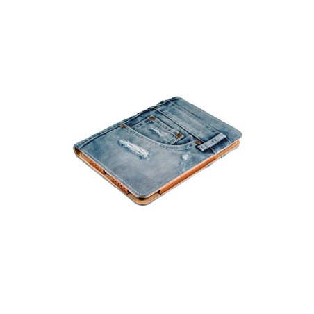 FUNDA RIGIDA TRUST STAND PARA IPAD MINI JEANS