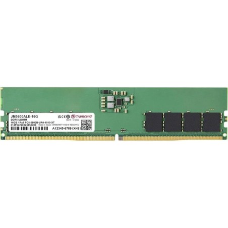 MEMORIA RAM TRANSCEND 16GB DDR5 5600MHZ CL46