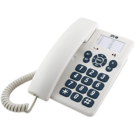 TELEFONO FIJO SPC ORIGINAL 3602 WHITE