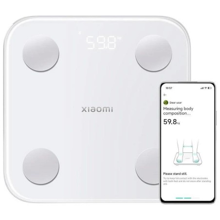 BASCULA DE BAÑO XIAOMI MI BODY COMPOSITION SCALE S400 WHITE