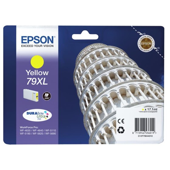 TINTA EPSON C13T79044010 T7904 YELLOW 79XL