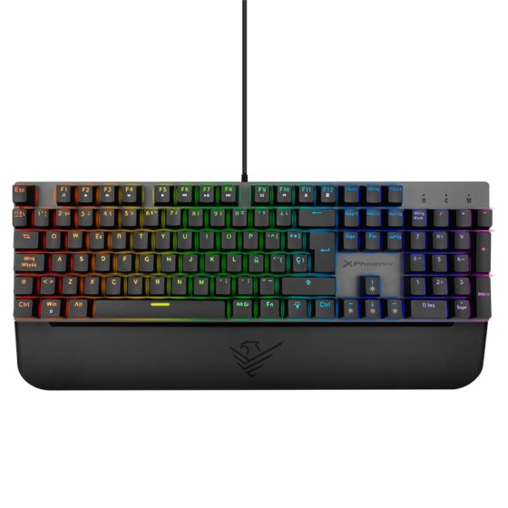 TECLADO PHOENIX MK1 ELITE MECANICO GAMING USB RGB