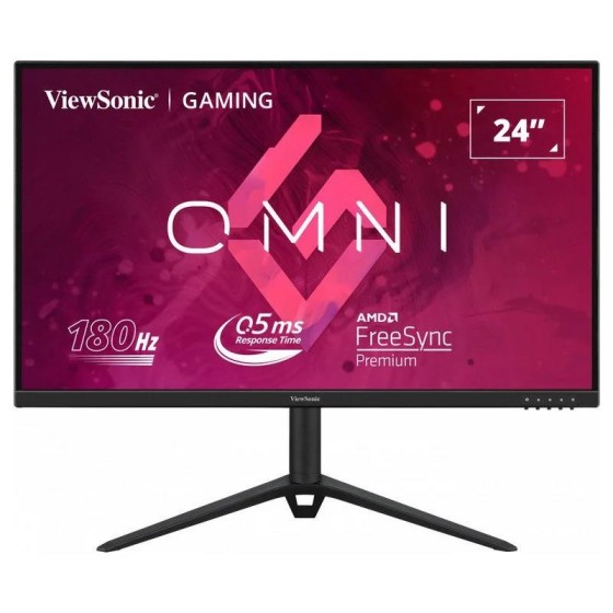 MONITOR GAMING VIEWSONIC OMNI 24 IPS 180HZ MULTIM ERGONOMICO HDMI DP 3YR