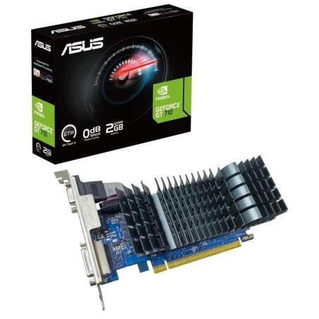 TARJETA DE VIDEO ASUS GT710 2GB VGA HDMI DVI GDDR5 LOW PROFILE