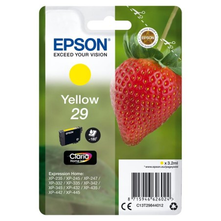 TINTA EPSON C13T29844012 T2984 YELLOW 29