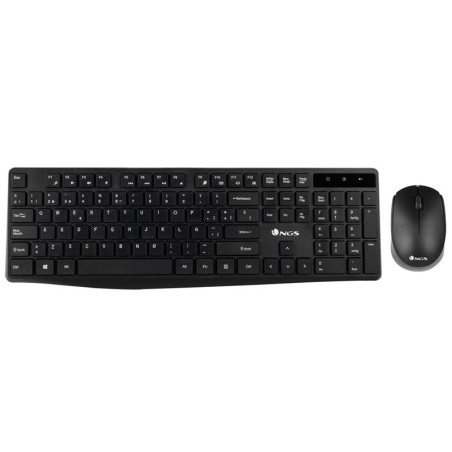 TECLADO + RATON NGS ALLURE WIRELESS BLACK