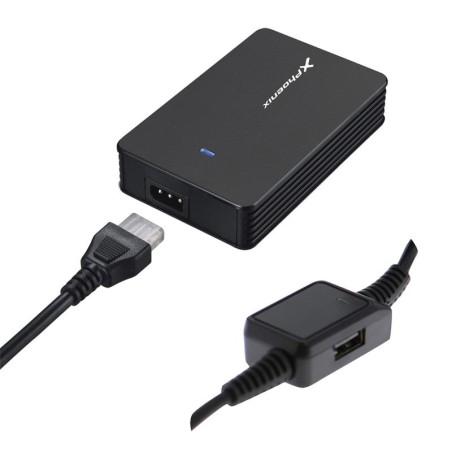 CARGADOR PORTATIL PHOENIX 40W AUTOMATICO + 5 CONECTORES + USB