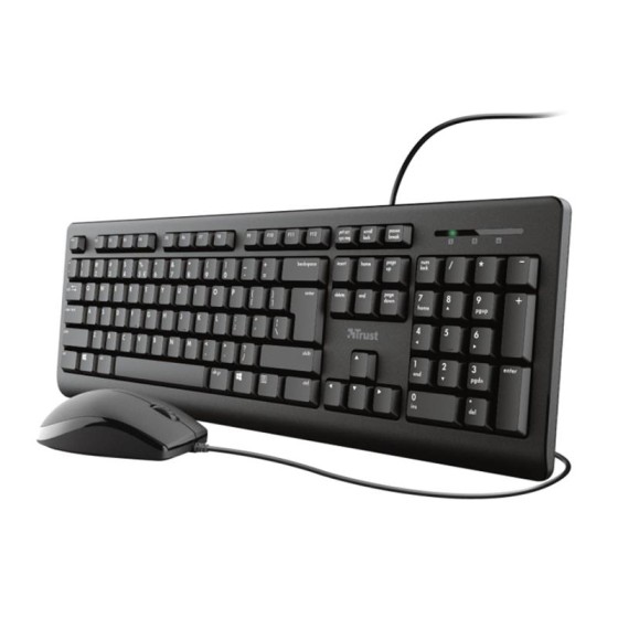 TECLADO + RATON TRUST TKM-250 USB