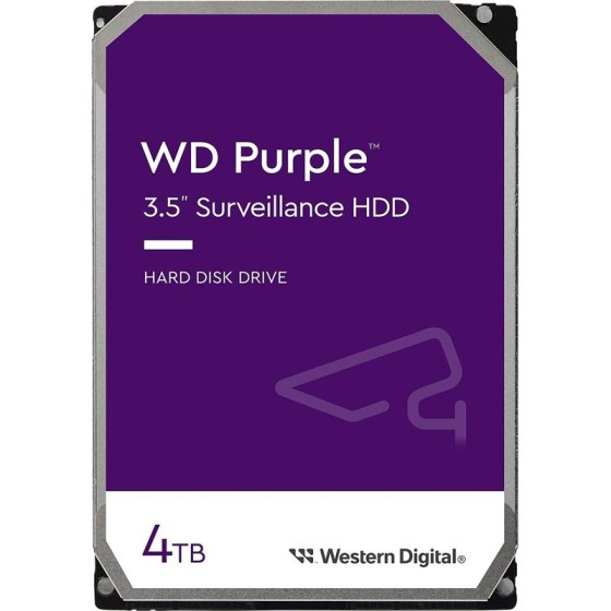 DISCO DURO WESTERN DIGITAL 4TB  3,5 SATA PURPLE