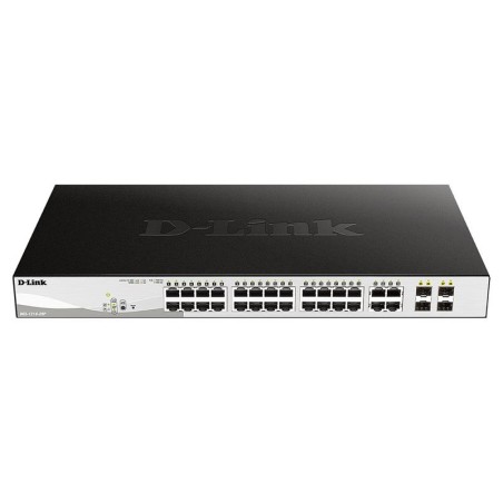 SWITCH D-LINK GIGABIT 28 PUERTOS DGS-1210-28P/E POE