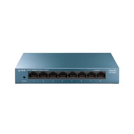 SWITCH TP-LINK GIGABIT 8 PUERTOS LS108G METALICO