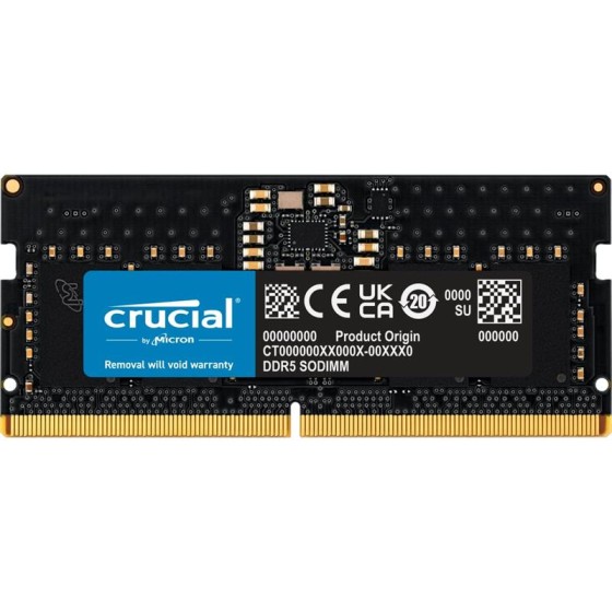 MEMORIA SODIMM 8GB CRUCIAL DDR5 4800MHZ