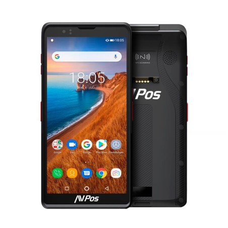 CAPTURADOR PDA AVPOS DC60 6 OCTA/4G/64G/WIFI/BT/NFC/2D/4G/FUNDA ANDROID