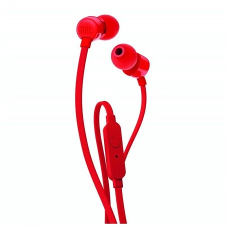 AURICULARES + MICROFONO JBL TUNE 110 IN EAR AUX RED