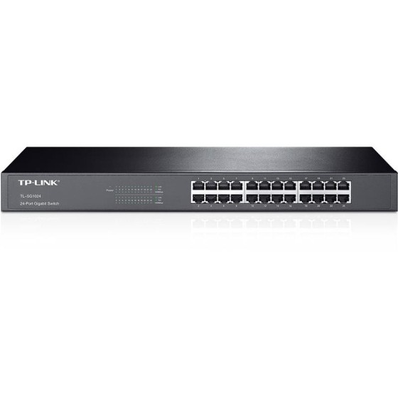 SWITCH TP-LINK GIGABIT 24 PUERTOS TL-SG1024 METALICO