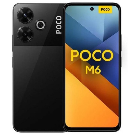 SMARTPHONE XIAOMI POCO M6 6.79 FHD+ HELIO G91 6GB/128GB/108MP/NFC/4G BLACK