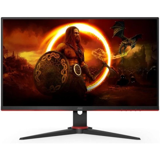 MONITOR GAMING AOC 27 144HZ 2K QHD HDMI DISPLAYPORT BLACK/RED